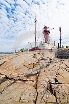 Lightship monument Oregrund